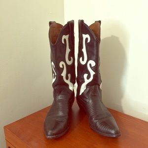Vintage Nine West cowboy boots size 7